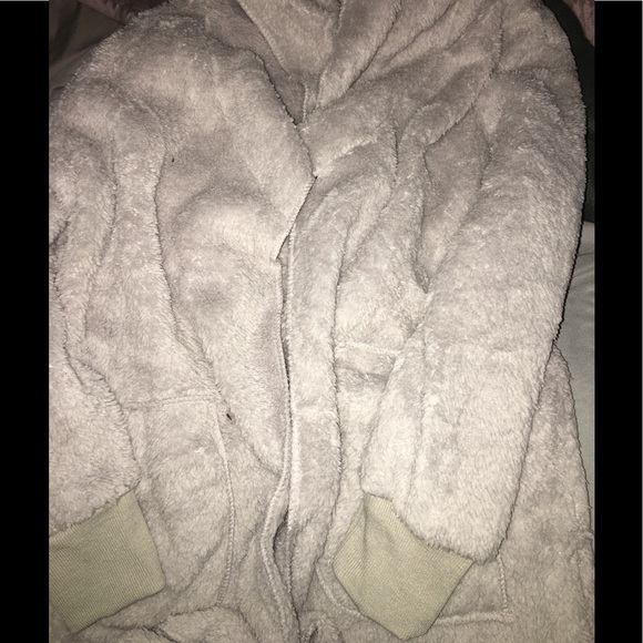 5⭐️ Trendy Sherpa Open Sweater - Picture 6 of 8